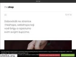 Sites similar to theshop.hr