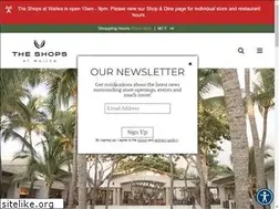 Sites similar to theshopsatwailea.com