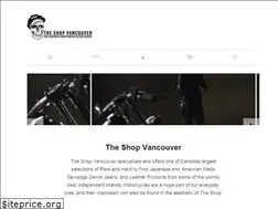 Sites similar to theshopvancouver.com