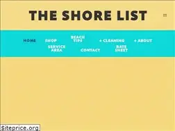Sites similar to theshorelist.com