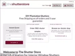 Sites similar to theshutterstore.com
