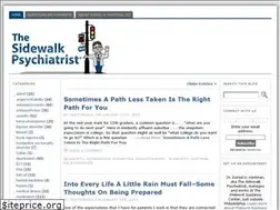 Sites similar to thesidewalkpsychiatrist.com