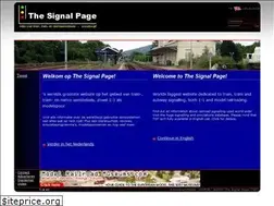 Sites similar to thesignalpage.nl