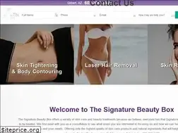 Sites similar to thesignaturebeautybox.com