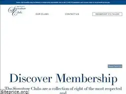 Sites similar to thesignatureclubs.com