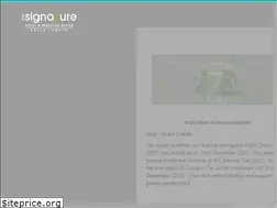 Sites similar to thesignaturekl.com