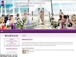 Sites similar to thesignatureweddings.com