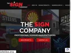 Sites similar to thesigncompany.co.za