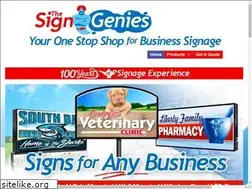 Sites similar to thesigngenies.com