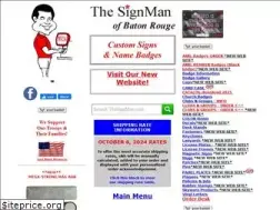 Sites similar to thesignman.com