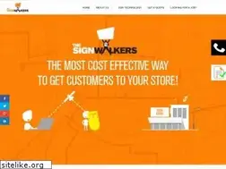 Sites similar to thesignwalkers.com