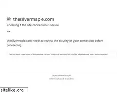 Sites similar to thesilvermaple.com