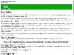 Sites similar to thesilvertongueonline.com
