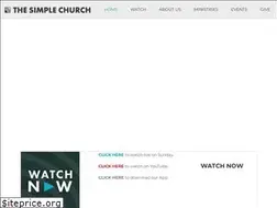 Sites similar to thesimplechurch.tv