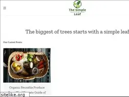 Sites similar to thesimpleleaf.com