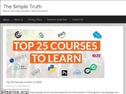 Sites similar to thesimpletruth.in