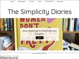 Sites similar to thesimplicitydiaries.com