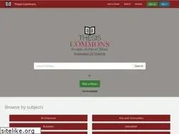 Sites similar to thesiscommons.org