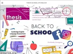 Sites similar to thesisenglish.com