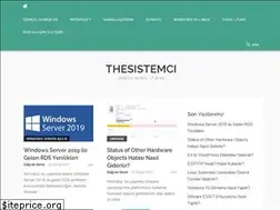 Sites similar to thesistemci.com
