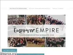 Sites similar to thesisterhoodtrainingsite.com