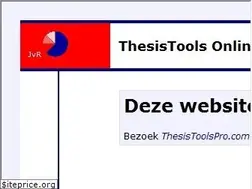 Sites similar to thesistools.com