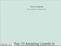 Sites similar to thesitewriter.com