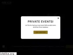 Sites similar to thesixrestaurant.com