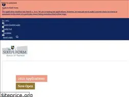 Sites similar to thesixthform.com