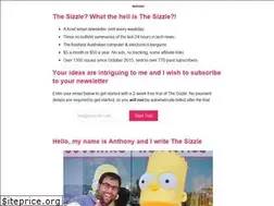 Sites similar to thesizzle.com.au