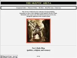 Sites similar to theskepticarena.com