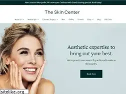 Sites similar to theskincentermd.com