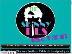 Sites similar to theskinnytiesband.com