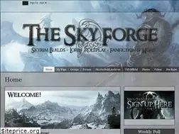 Sites similar to theskyforge.ning.com