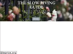 Sites similar to theslowlivingguide.co.uk