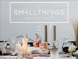 Sites similar to thesmallthings.co