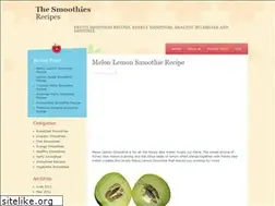 Sites similar to thesmoothiesrecipes.com