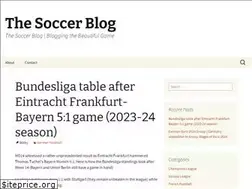 Sites similar to thesoccerblog.org