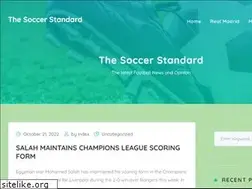 Sites similar to thesoccerstandard.com