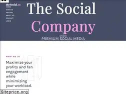Sites similar to thesocial.co