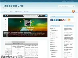 Sites similar to thesocialchic.com