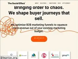 Sites similar to thesocialeffect.com