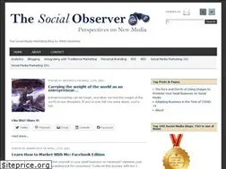Sites similar to thesocialobserver.com