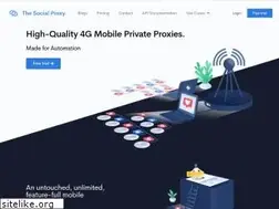 Sites similar to thesocialproxy.com
