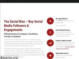Sites similar to thesocialrise.com