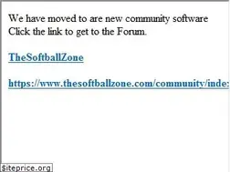 Sites similar to thesoftballzone.com