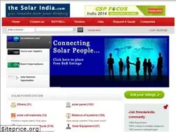 Sites similar to thesolarindia.com