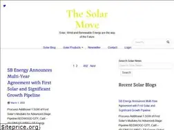 Sites similar to thesolarmove.com