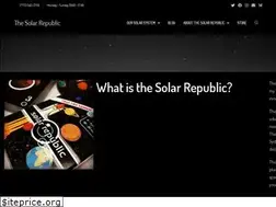 Sites similar to thesolarrepublic.com