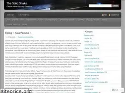 Sites similar to thesolidsnake.wordpress.com